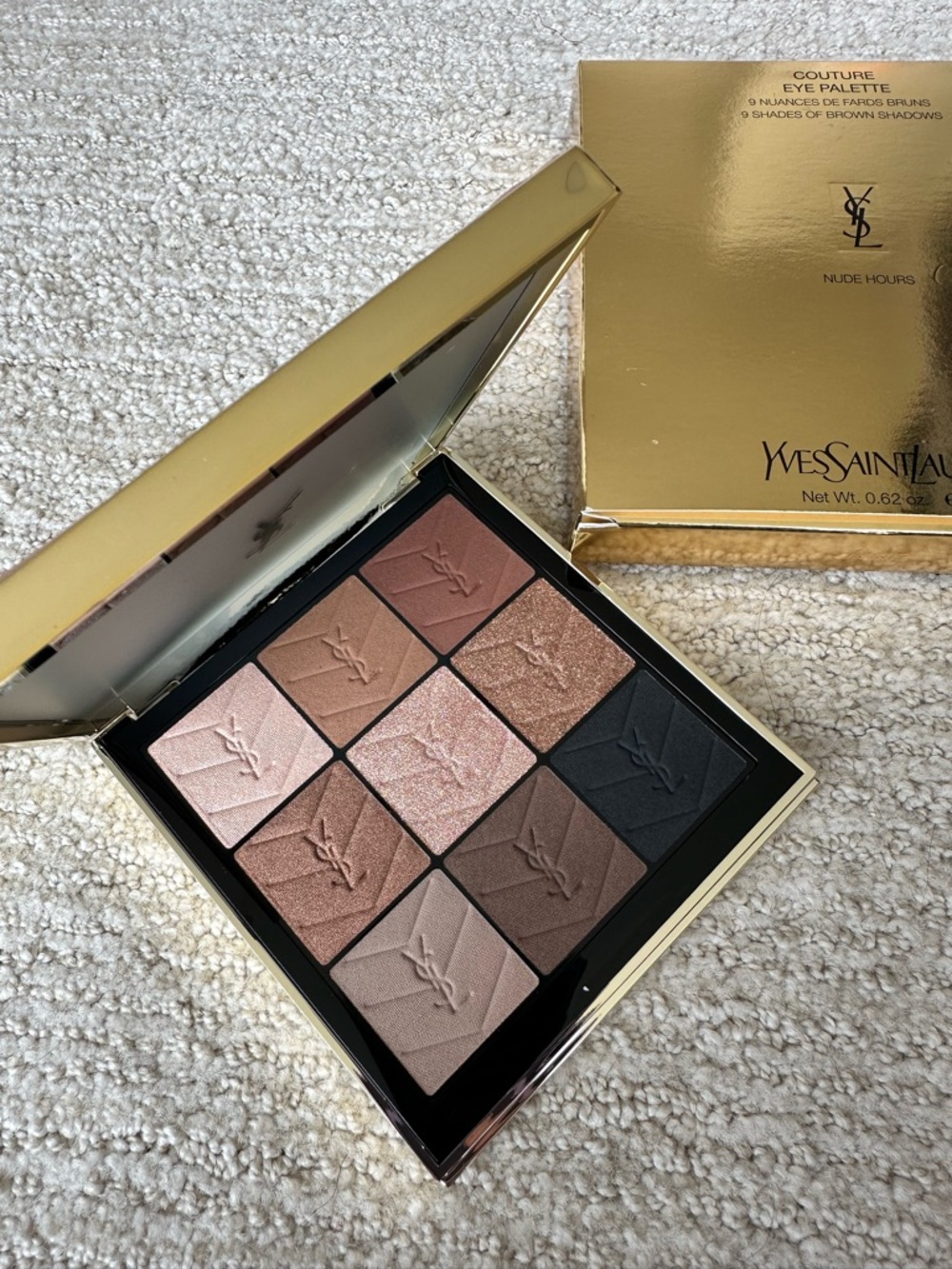Yves Saint Laurent Couture 9 Eyeshadow Palette - Brown & Taupe Shades